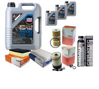 MAHLE CONTROLLO SET 8L Liqui Moly Top Tec 4600 5W-30 Per Opel Movano B