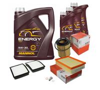 MAHLE Controllo Set 8L MANNOL 5W-30 Energy Per BMW 3er Compact 323 TI