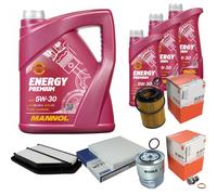 Mahle Controllo Set 8L mannol 5W-30 Energy Premium per Honda Cr - V III