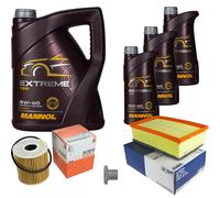 Mahle Controllo Set 8L mannol 5W-40 Estremo per Citroën C4 Picasso I 2.0 HDI