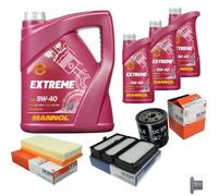 Mahle Controllo Set 8L mannol 5W-40 Estremo per Fiat Scudo Scatola 2.0 JTD