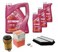 Mahle Controllo Set 8L mannol 5W-40 Estremo per Honda Cr-V II 2.2 Ctdi