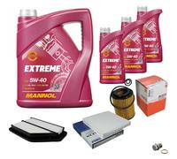Mahle Controllo Set 8L mannol 5W-40 Estremo per Honda Cr-V III 2.2i-CTDI