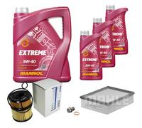 Mahle Controllo Set 8L mannol 5W-40 Estremo per Renault Espace IV 3.0 DCI