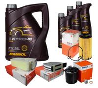MAHLE Controllo Set 8L MANNOL 5W-40 Extreme Per Mercedes-Benz GLK-Klasse 220