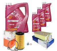MAHLE Controllo Set 8L MANNOL 5W-40 Extreme Per Mercedes-Benz GLK-Klasse 220