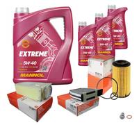 MAHLE Controllo Set 8L MANNOL 5W-40 Extreme Per Mercedes-Benz GLK-Klasse 220