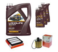 MAHLE Controllo Set 8L MANNOL LONGLIFE 504/507 5W-30 Per Fiat Freemont 345