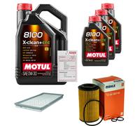 MAHLE Controllo Set 8L MOTUL 8100 X-CLEAN 0W-30 Per Mercedes-Benz Vito Mixto