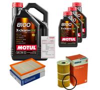 MAHLE Controllo Set 8L MOTUL 8100 X-CLEAN 0W-30 Per Mercedes-Benz X-Klasse