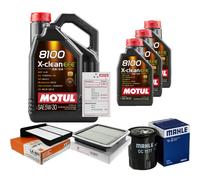 MAHLE Controllo Set 8L MOTUL 8100 X-CLEAN EFE 5W-30 Per Subaru Forester 2.0
