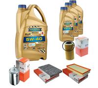 MAHLE Controllo Set 8L RAVENOL Racing Ultra 5W-40 Per VW New Beetle 2.5
