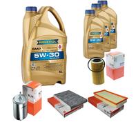 Mahle Controllo Set 8L Ravenol SMP 5W-30 per VW New Beetle
