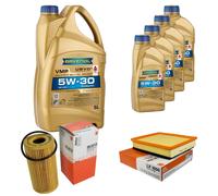 MAHLE Controllo Set 9 L 5W-30 per Opel Movano Kasten 2.5 CDTi Nissan Interstar