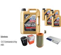 MAHLE Controllo Set 9 L Liqui Moly Leichtlauf 10W-40 Per Fiat Ducato