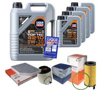 MAHLE Controllo Set 9 L Liqui Moly Top Tec 4210 0W-30 Per Audi Q5 SQ5 TDI