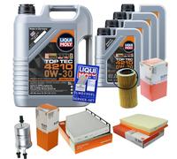 Mahle Controllo Set 9 L Liqui Moly Top Tec 4210 0W-30 per Audi Tt 2.0