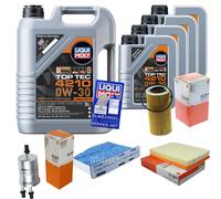 MAHLE Controllo Set 9 L Liqui Moly Top Tec 4210 0W-30 Per Audi TT 2.0 TTS
