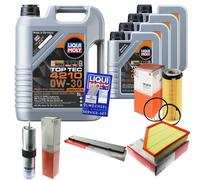 MAHLE Controllo set 9 L Liqui Moly Top Tec 4210 0W-30 per BMW 3 Touring