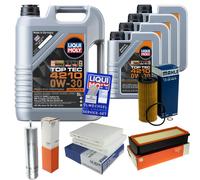 MAHLE Controllo Set 9 L Liqui Moly Top Tec 4210 0W-30 Per BMW 5er Touring
