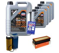 MAHLE Controllo Set 9 L Liqui Moly Top Tec 4210 0W-30 Per BMW X3 xDrive30d