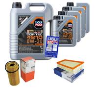 MAHLE Controllo Set 9 L Liqui Moly Top Tec 4210 0W-30 Per Renault Scénic II