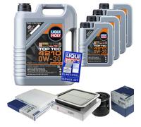 MAHLE Controllo Set 9 L Liqui Moly Top Tec 4210 0W-30 Per Subaru Legacy IV