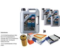 MAHLE Controllo Set 9 L Liqui Moly Top Tec 4600 5W-30 Per Renault Scénic II