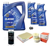 Mahle Controllo Set 9 L mannol Classic 10W-40 per Nessuna Porsche 911 Targa