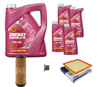 Mahle Controllo Set 9 L mannol Energia Formula Pd 5W-40 per BMW X4 M40i Xdrive