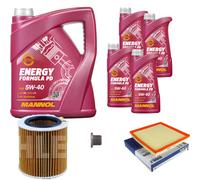 Mahle Controllo Set 9 L mannol Energia Formula Pd 5W-40 per BMW X6 xDrive35i