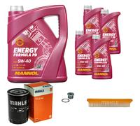 MAHLE Controllo Set 9 L MANNOL Energy Formula PD 5W-40 Per Audi A6 Avant RS6