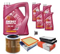MAHLE Controllo Set 9 L MANNOL Energy Formula PD 5W-40 Per BMW X6 xDrive35i