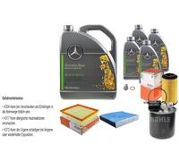 Mahle Controllo Set 9 L Mercedes Olio 5W-30 229.52 per Classe B a-Classe