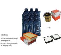MAHLE Controllo Set 9L 5W-30 TWIN POWER TURBO Per BMW 3er Compact 323 TI