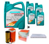MAHLE Controllo Set 9L ADDINOL 0540 SUPER LIGHT 5W-40 Per BMW X3 G01 F97