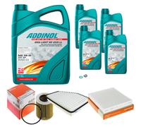 MAHLE Controllo Set 9L ADDINOL GIGA LIGHT MV 5W-30 Per Lexus GS GRS19