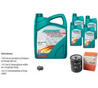 MAHLE Controllo Set 9L ADDINOL GIGA LIGHT MV 5W-30 Per Porsche 911 Targa 993