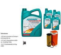 Mahle Controllo Set 9L Addinol Giga Luce Mv 5W-30 per BMW 5er Touring G31