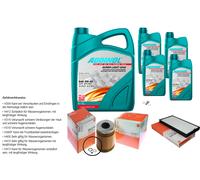 Mahle Controllo Set 9L Addinol Super Light 5W-40 per Alpina B10 E34