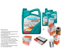 Mahle Controllo Set 9L Addinol Super Light 5W-40 per Alpina B10 E34 3.4