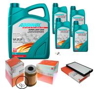 MAHLE Controllo Set 9L ADDINOL SUPER LIGHT 5W-40 Per Alpina B10 E34 3.4