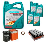MAHLE Controllo Set 9L ADDINOL SUPER LIGHT 5W-40 Per Isuzu Trooper III