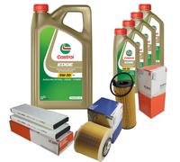 MAHLE Controllo Set 9L CASTROL EDGE 5W-30 C3 Per Audi A6 Allroad 2.7 TDI
