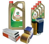 MAHLE Controllo Set 9L CASTROL EDGE 5W-30 C3 Per Audi A6 Allroad 2.7 TDI