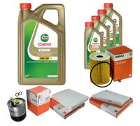MAHLE Controllo Set 9L CASTROL EDGE 5W-30 C3 Per Mercedes-Benz G-Klasse