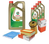 MAHLE Controllo Set 9L CASTROL EDGE 5W-30 C3 Per Nissan Qashqai +2 I 2.0 dCi