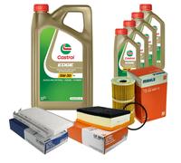 MAHLE Controllo Set 9L CASTROL EDGE 5W-30 C3 Per Opel Movano B Furgone 2.3