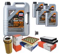 MAHLE Controllo Set 9L Liqui Moly 5W-30 Top Tec 4200 Per BMW X5 xDrive35d