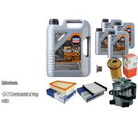 Mahle Controllo Set 9L Liqui Moly 5W-30 Top Tec 4200 per Renault Scénic II